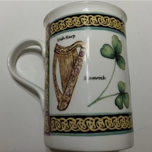 🍀ROYAL TARA CUP ☘️EMERALD ISLE HAND CRAFTED FINE BONE CHINA, GALWAY IRELAND.